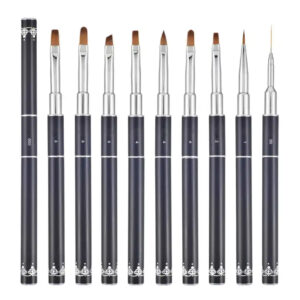 Professional high quality kolinsky acrylic nail art gel brush manufacture private label