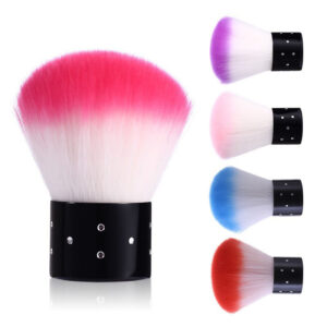 Professional Nail Dusting Kabuki Brush – Soft Powder Brush for Salon & Home Use