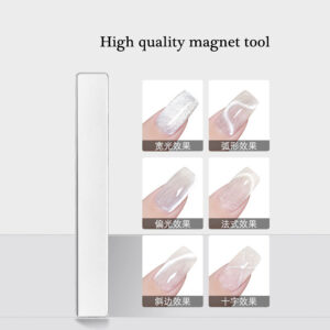 Strong Double-Sided Magnetic Nail Tool for Cat Eye Gel Polish | Professional Magnet Stick for Nail Art Effects