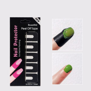 Peel Off Nail Protector Tape for Nail Art Painting | Disposable Finger Skin Barrier for Polish & Gel Application