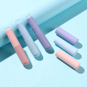 Matte Silicone Nail Art Gradient Brush with Cap | Pastel Ombre Gel Blending Pen for Professional Use