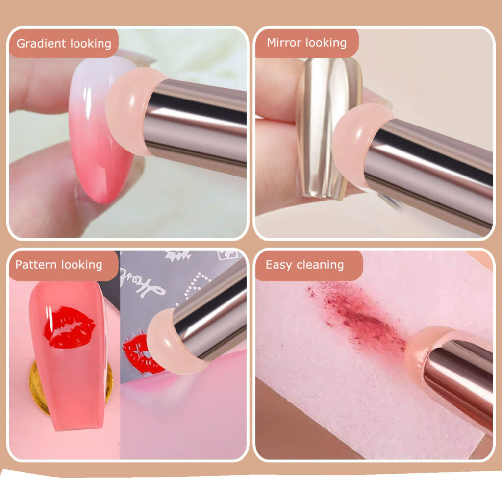 brush for chrome powder