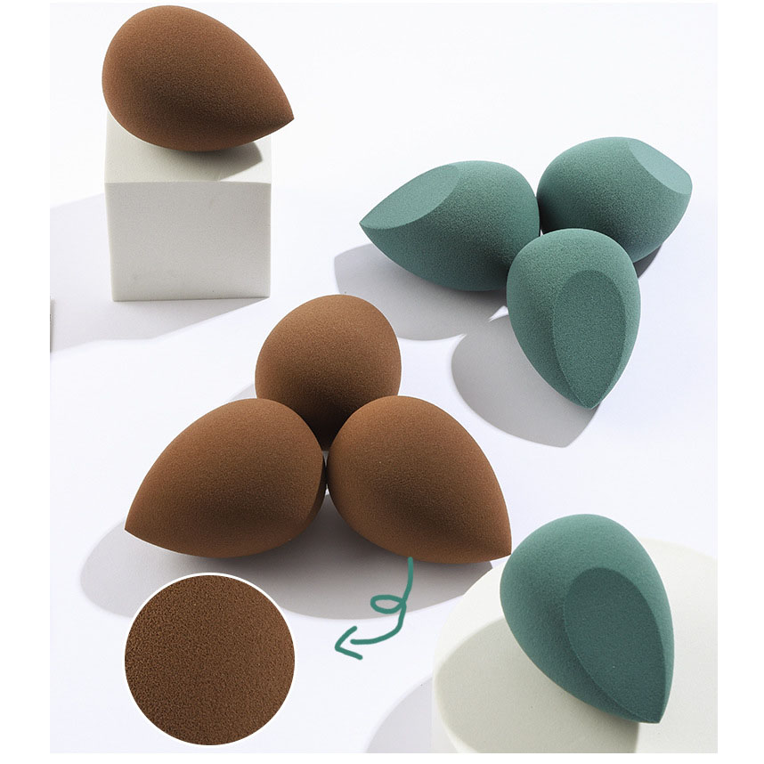Latex-Free Teardrop Makeup Sponge – Beauty Blender for Foundation & Liquid Makeup - Image 8