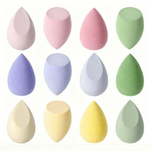 Latex-Free Makeup Sponge Set – Multi-Shape Beauty Blender for Foundation & Concealer