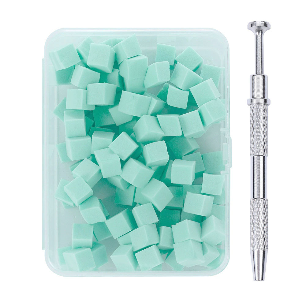 Nail Ombre Sponge Cubes – Latex-Free Nail Art Sponge for Gradient Nails & Gel Nail Design - Image 2